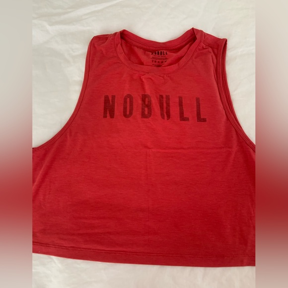 NOBULL Tops - NOBULL Crop Tank Red XL